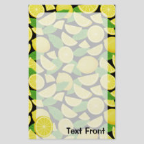 Lemon Background Flyer
