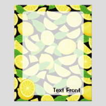 Lemon Background Flyer