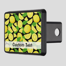 Lemon Background Hitch Cover