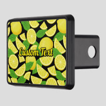 Lemon Background Hitch Cover