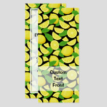 Lemon Background Invitation