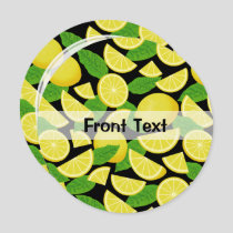 Lemon Background Invitation