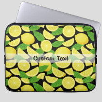 Lemon Background Laptop Sleeve