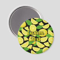 Lemon Background Magnet