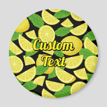 Lemon Background Magnet