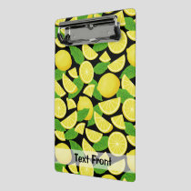 Lemon Background Mini Clipboard