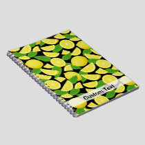 Lemon Background Notebook