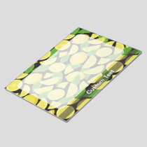 Lemon Background Notepad