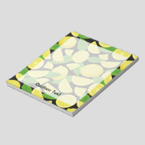 Lemon Background Notepad