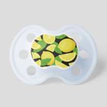 Lemon Background Pacifier