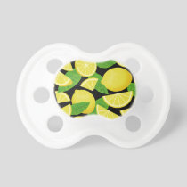 Lemon Background Pacifier