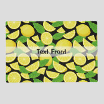 Lemon Background Placemat