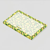 Lemon Background Post-it Notes