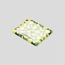 Lemon Background Post-it Notes