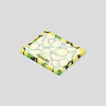 Lemon Background Post-it Notes