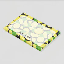 Lemon Background Post-it Notes