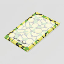 Lemon Background Post-it Notes