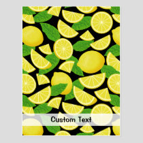 Lemon Background Postcard