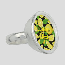 Lemon Background Ring