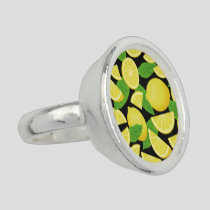 Lemon Background Ring