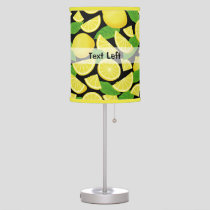 Lemon Background Table Lamp