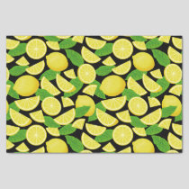 Lemon Background Tissue Paper