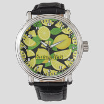 Lemon Background Watch