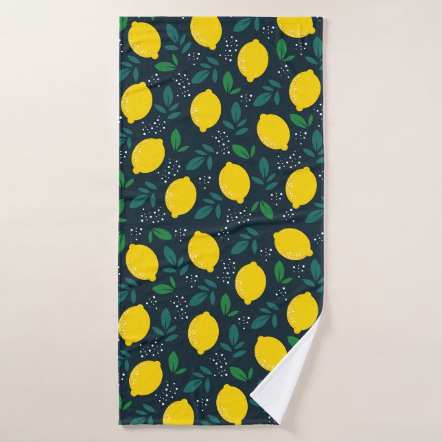 Lemon Bath Towel (Bath Towel)