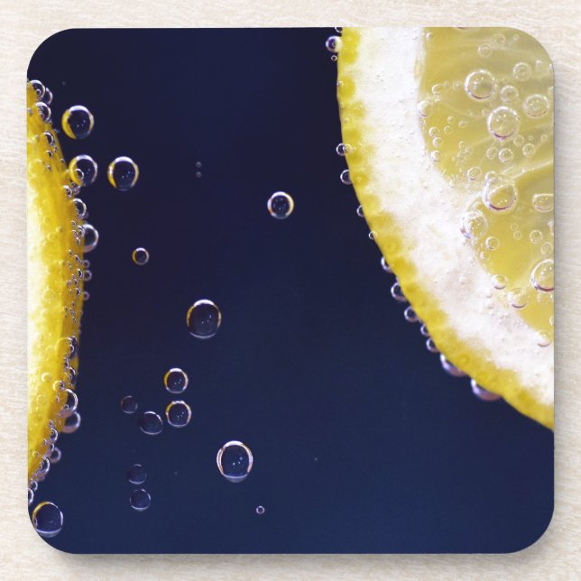 Lemon Beverage Coaster (Front)