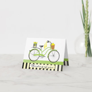 Lemon Bicycle Card