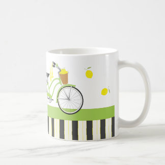 Lemon Bicycle Coffee Mug