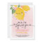 Lemon Birthday Invitation Our Main Squeeze Party