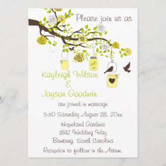 Lemon Bliss Wedding Invitation