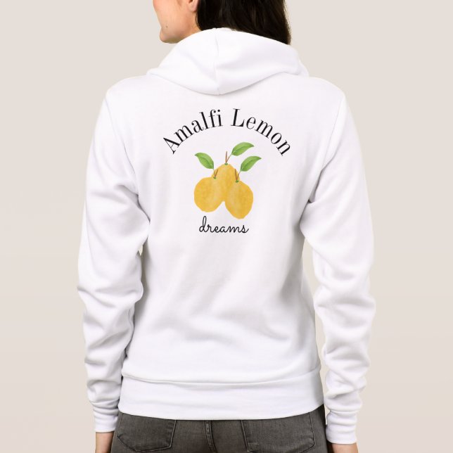 Lemon Bloom Collection Hoodie (Back)