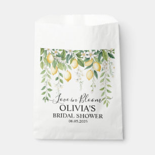 Lemon Blossom Bridal Shower   Favor Bag