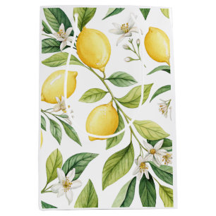Lemon Blossom Medium Gift Bag