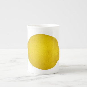 Lemon Bone China Mug