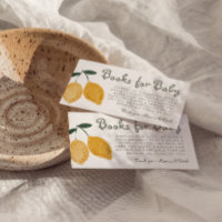 Lemon Books For Baby Shower Baby Library
