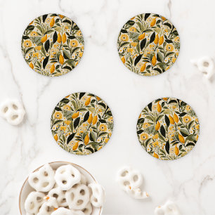 Lemon Botanical Grove Coaster Set