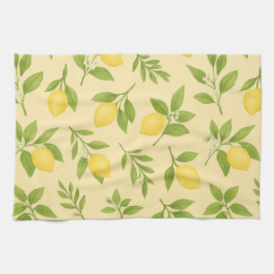Lemon Botanical  Kitchen Towel
