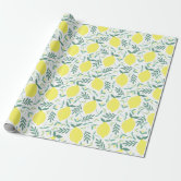 Solid bright canary yellow wrapping paper, Zazzle