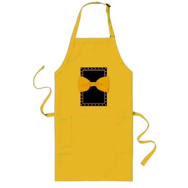Lemon Bowtie Apron (Front)
