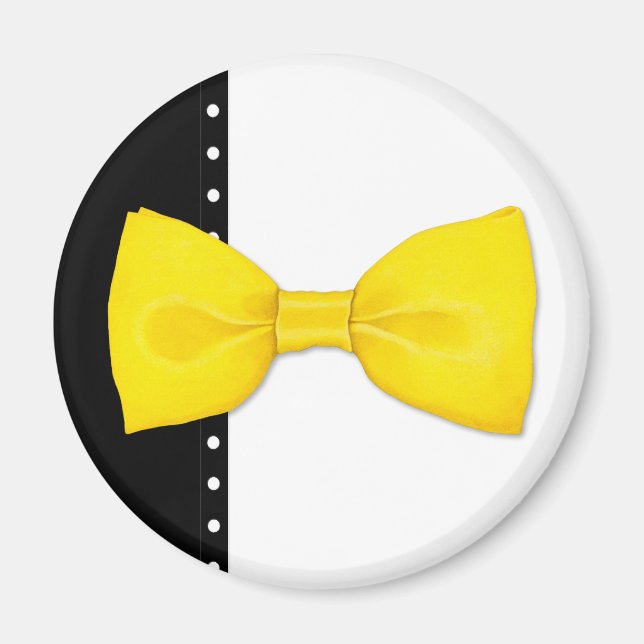 Lemon Bowtie Magnet (Front)