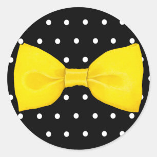 Lemon Bowtie Sticker