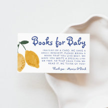 Lemon Boys Books For Baby Shower Baby Library