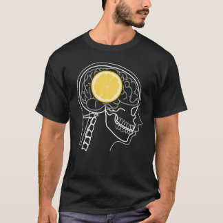 LEMON BRAIN X-RAY design  T-Shirt