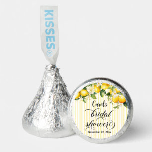 Lemon Branch Mediterranean Summer Bridal Shower Hershey®'s Kisses®