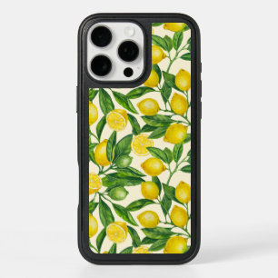 Lemon branches in green and yellow iPhone 16 pro max case