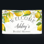 Lemon Bridal Shower party welcome Banner<br><div class="desc">Lemon Bridal Shower party welcome Banner</div>