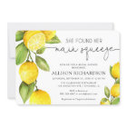 Lemon bridal shower She found her main squeeze